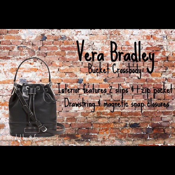 Vera Bradley Handbags - Vera Bradley Bucket Crossbody Purse